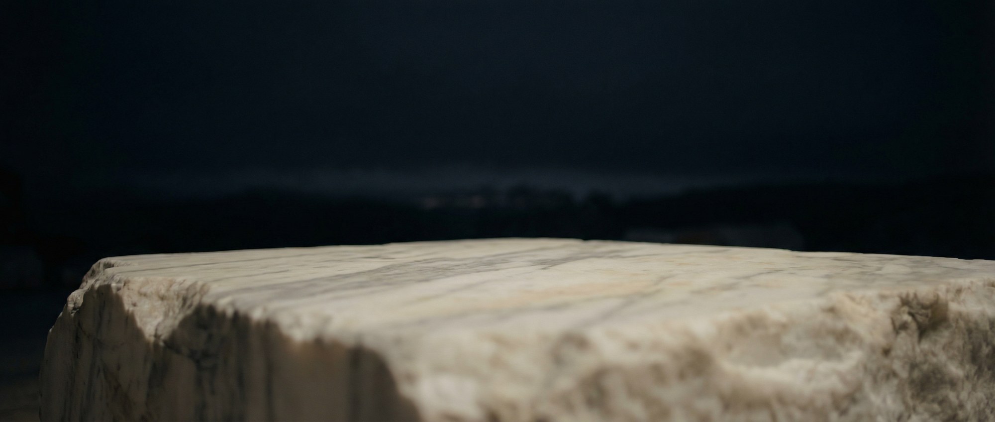 Portoro marble block, Monte Santa Croce